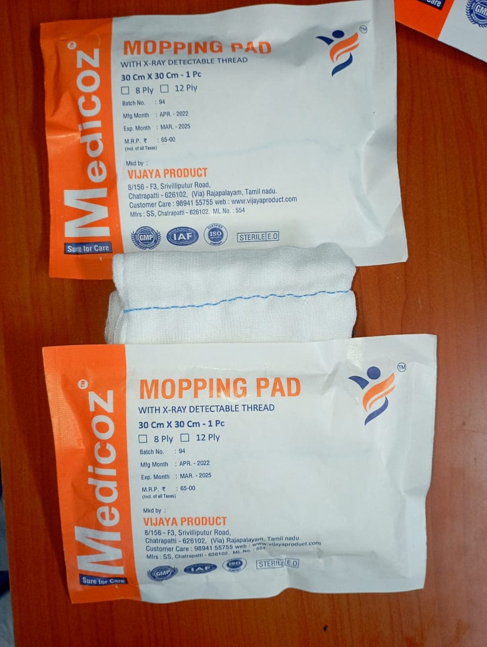 Abdominal pad/ Mopping pad (Sterile and Non Sterile)