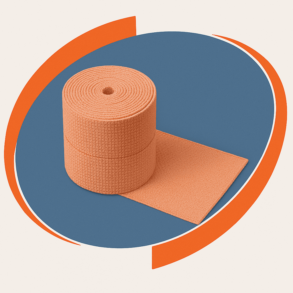 Elastic Adhesive Bandage and Crepe Bandage